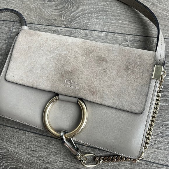 Chloe Small Faye Shoulder Bag Crossbody - Picture 8 of 15